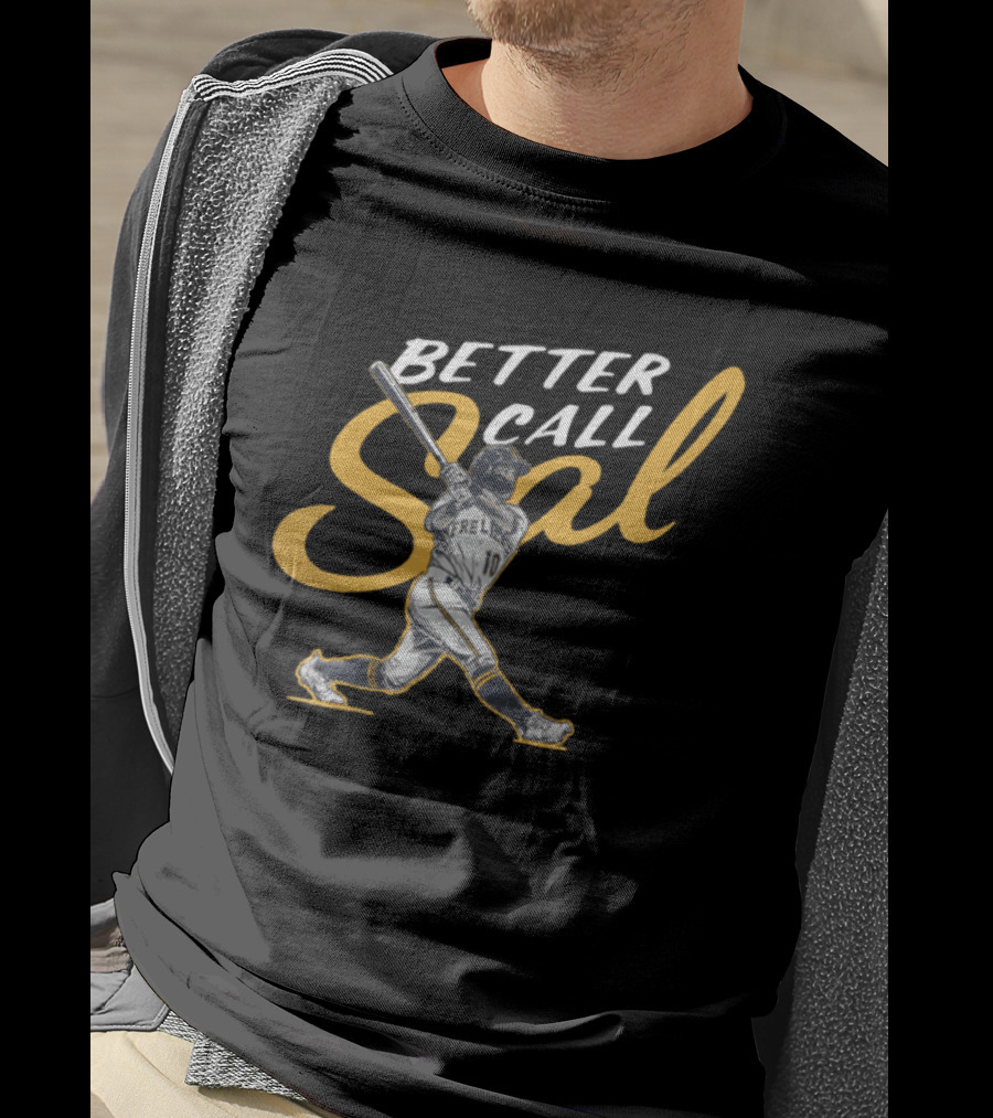 Better Call Sal Frelick Baseball Batting Pose T-Shirt