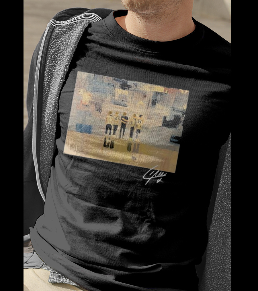 Liam Payne X Choose Love Abstract Band Painting With Signature T-Shirt