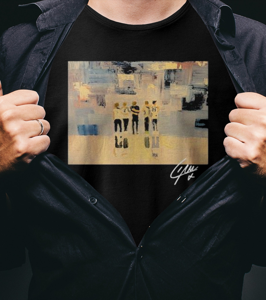 Liam Payne X Choose Love Abstract Band Painting With Signature T-Shirt