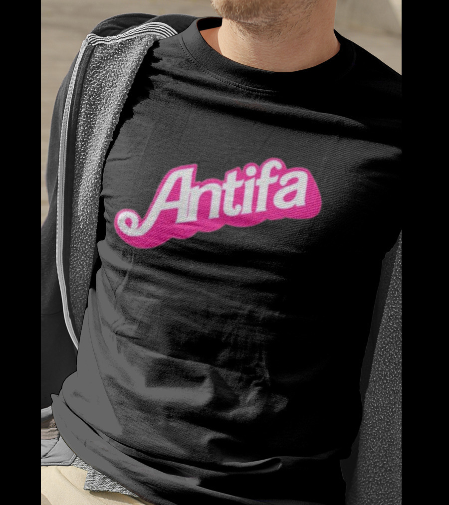Walter Masterson Barbie Antifa Pink T-Shirt