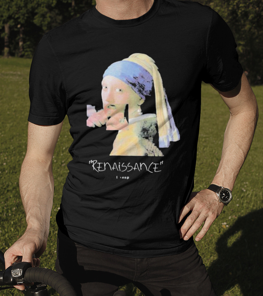 Renaissance Girl With A Pearl Earring Eleven Paris Men's T-Shirt