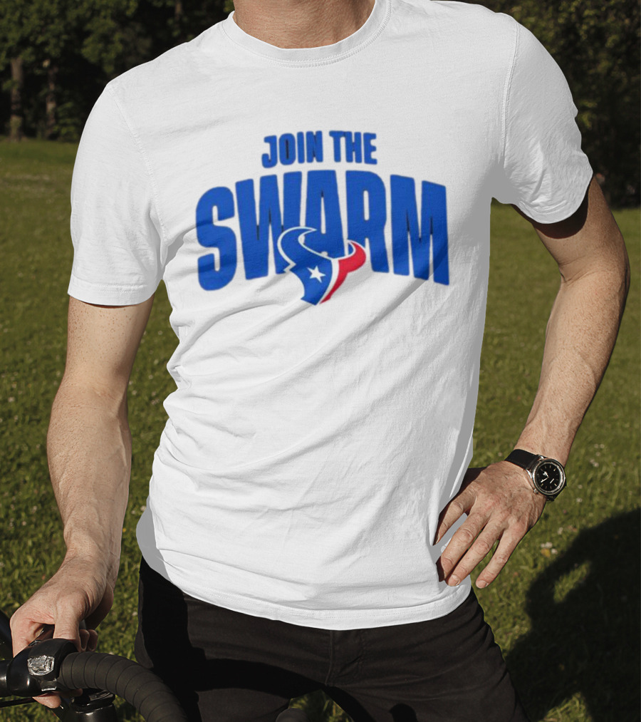 Join The Swarm Houston Texans Fan T-Shirt