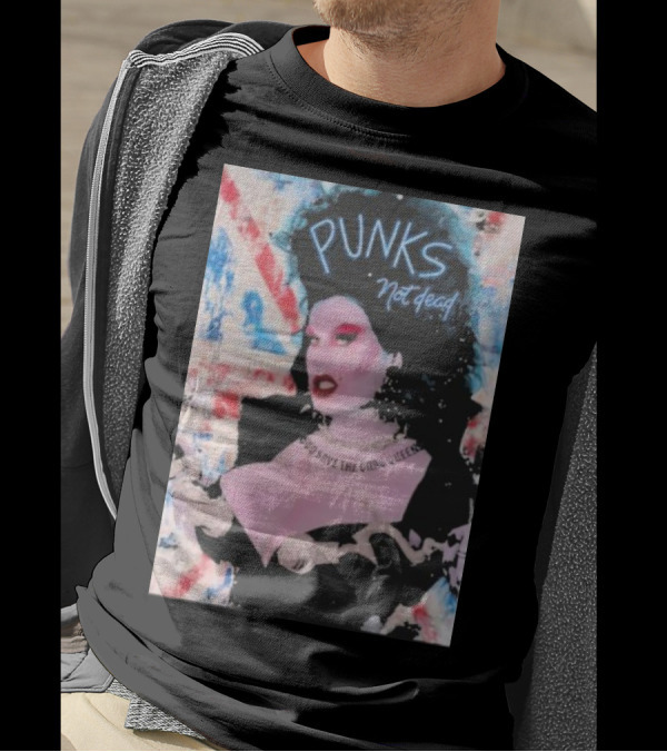 Punks Not Dead God Save The Drag Queen T-Shirt