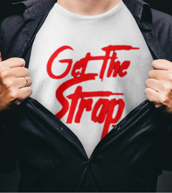 Version 1 Get The Strap Red T-Shirt