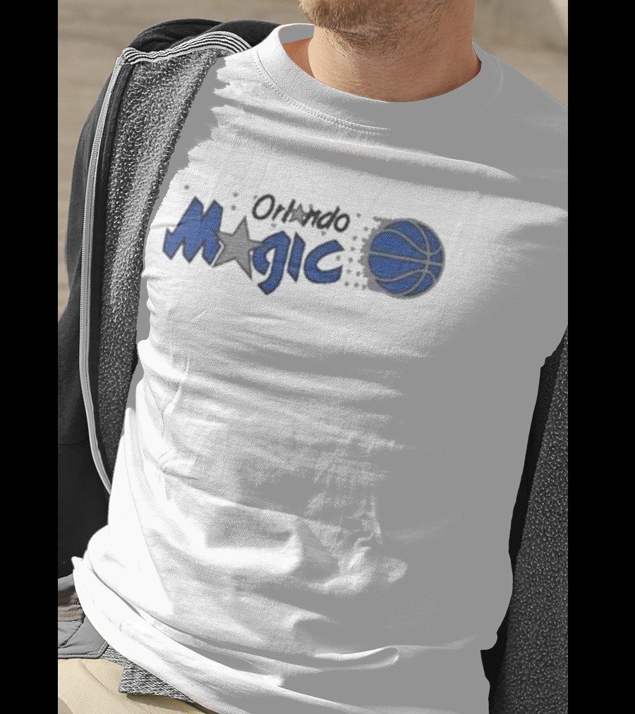 Orlando Magic Classic Retro Basketball Emblem T-Shirt