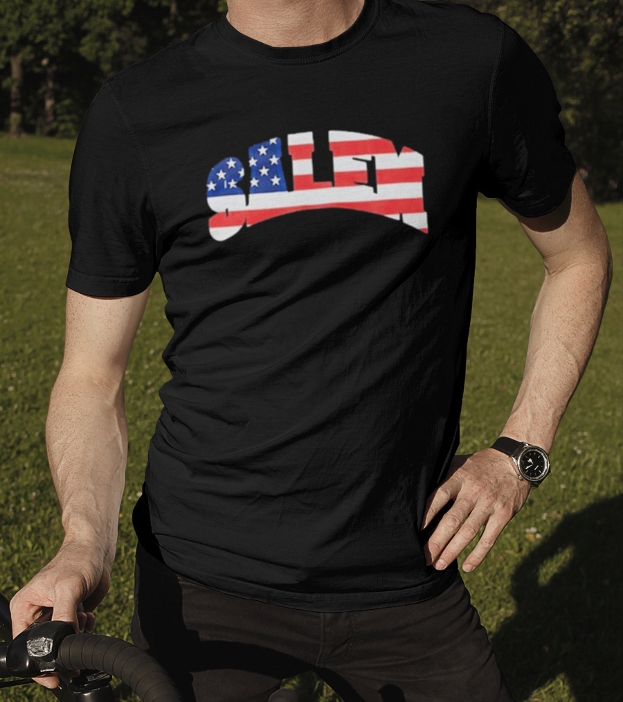 American Flag Salem T-Shirt