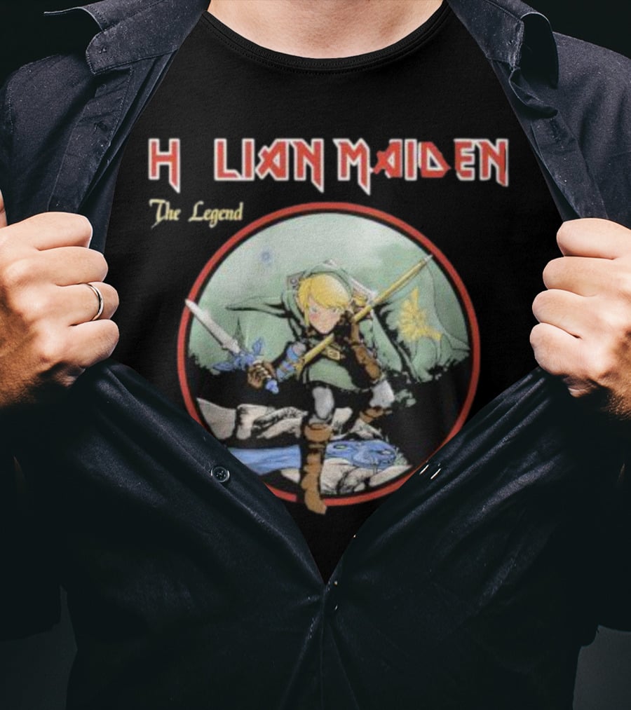Hylian Maiden The Legend Link Battle Adventure T-Shirt