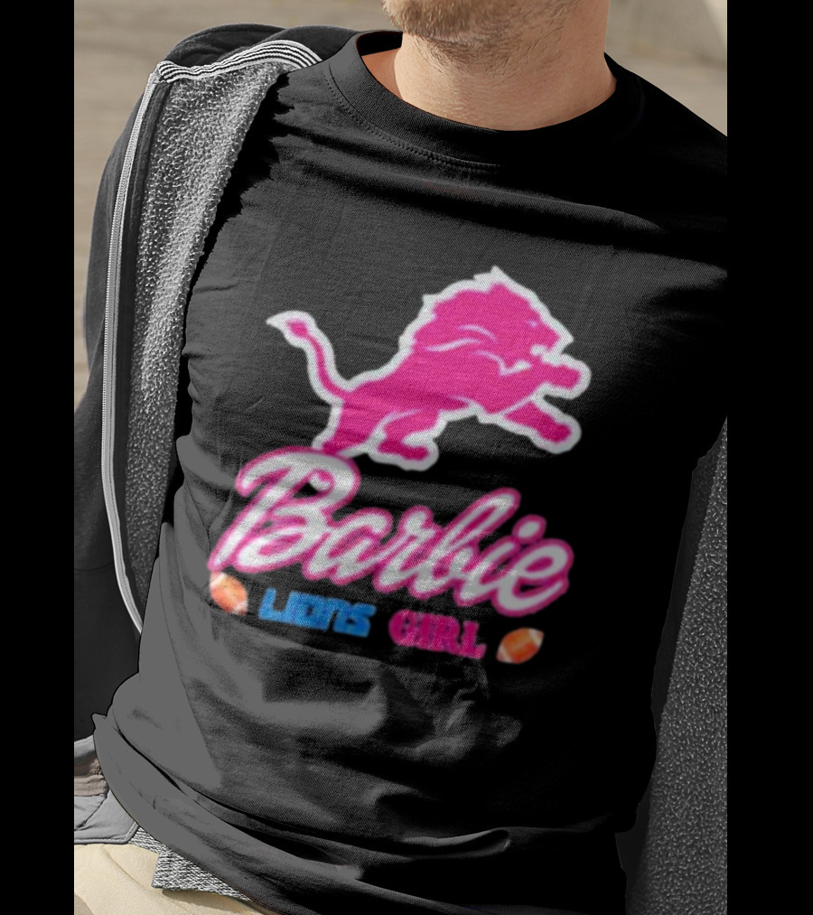 Barbie Lions Girl Football T-Shirt