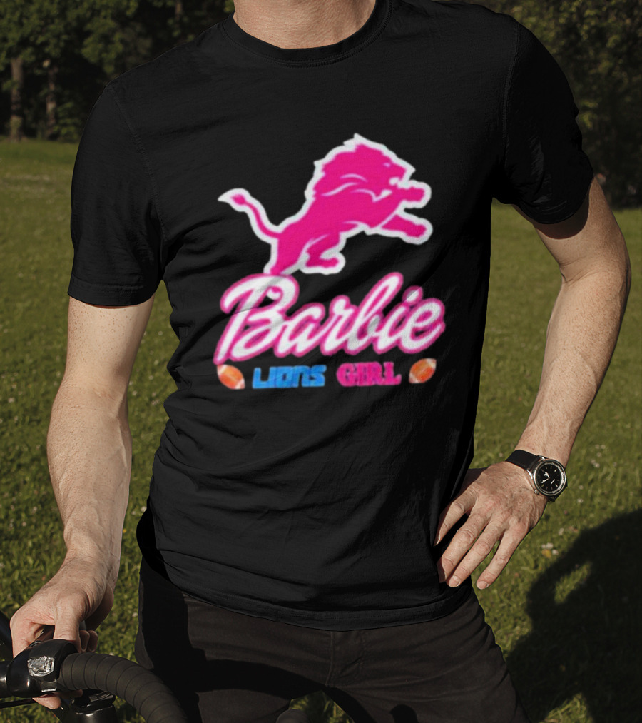 Barbie Lions Girl Football T-Shirt