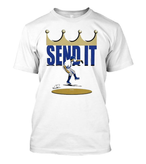 Bauer Outage Send It Anniversary Trevor Bauer Merch T-Shirt