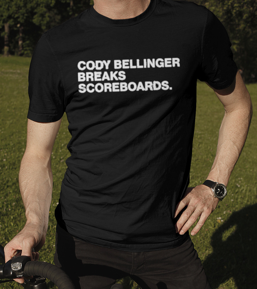 Cody Bellinger Breaks Scoreboards T-Shirt