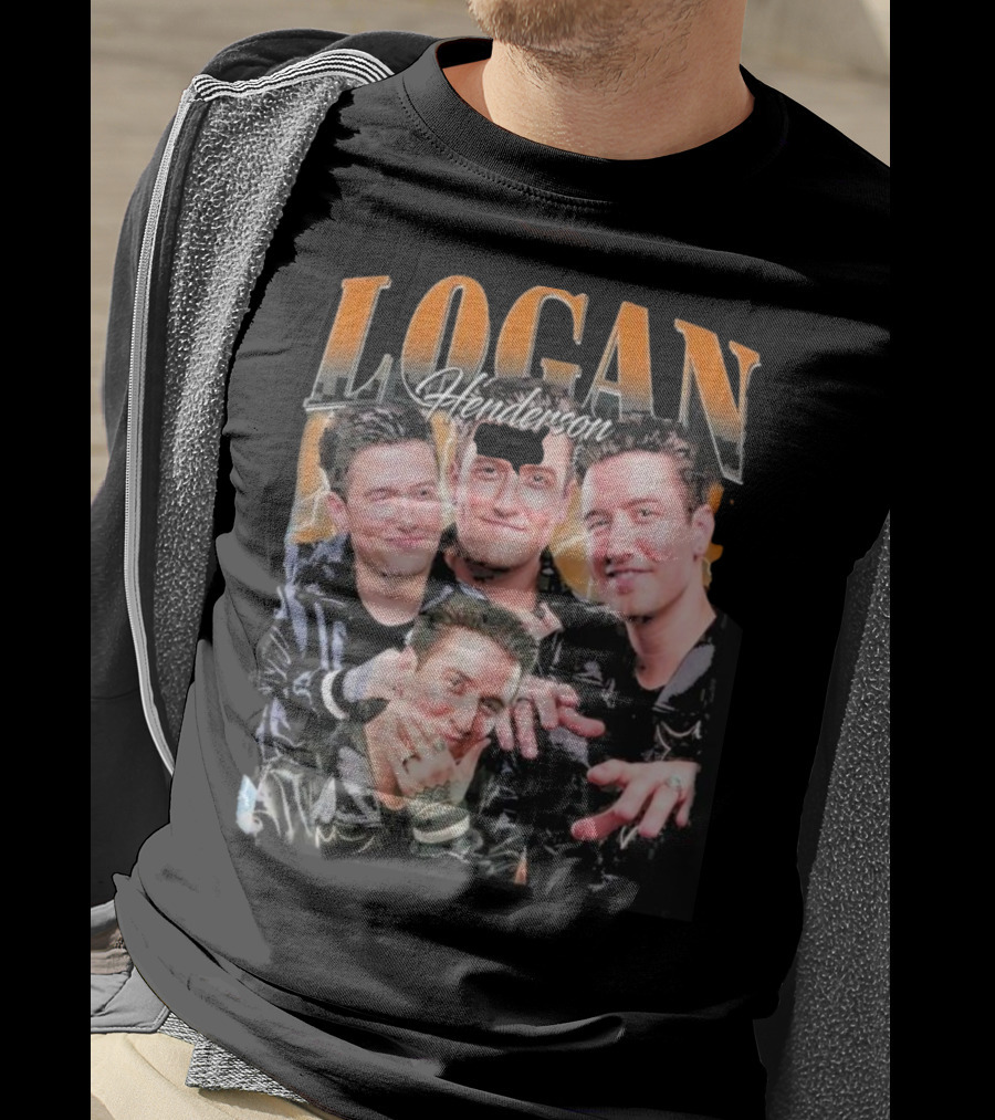 Logan Henderson Vintage And Man T-Shirt