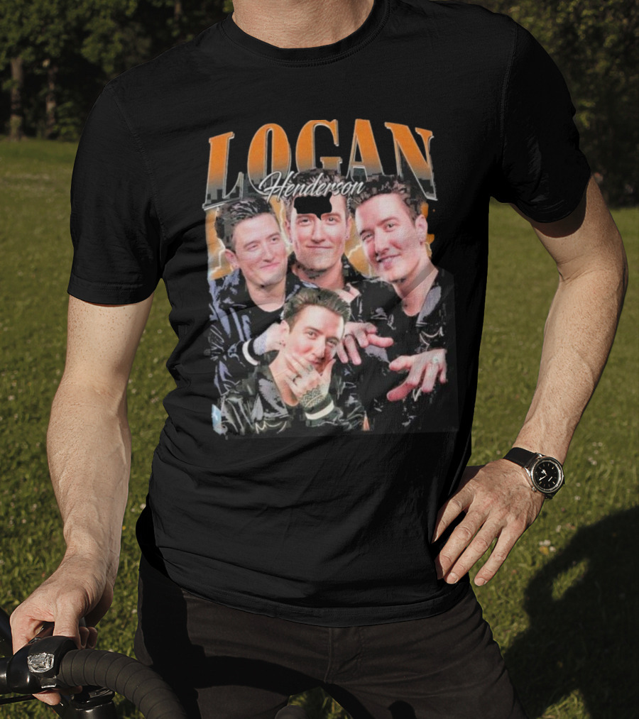 Logan Henderson Vintage And Man T-Shirt