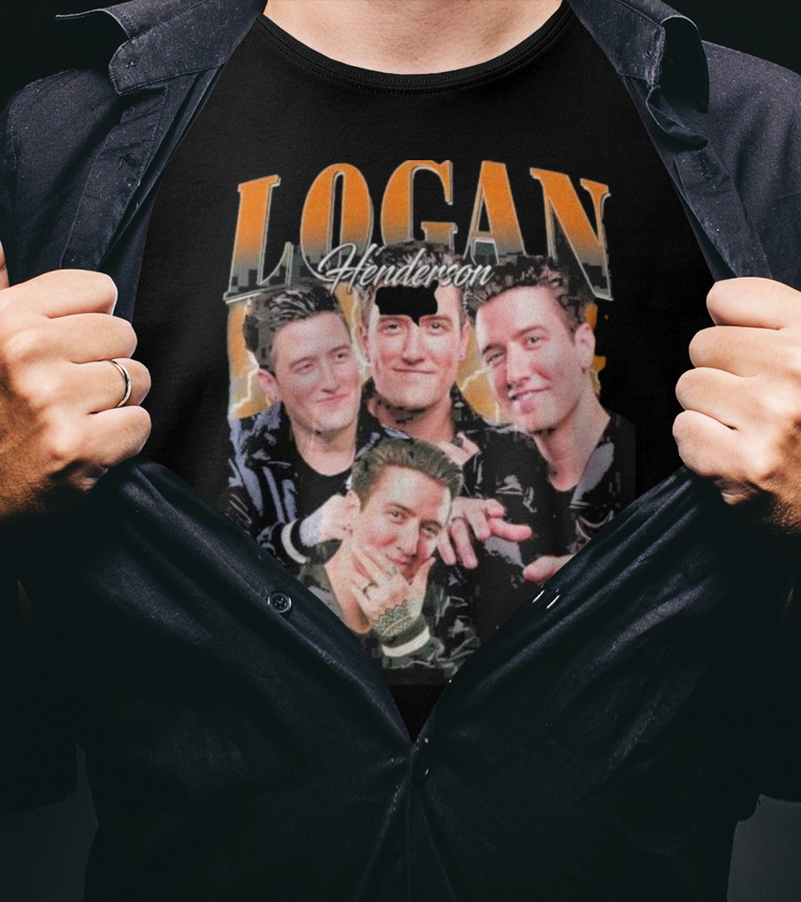 Logan Henderson Vintage And Man T-Shirt