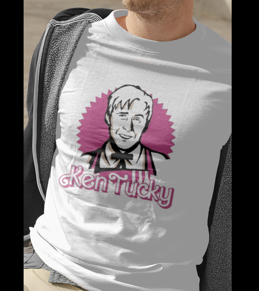 Ken Tucky Barbie Pink Starburst Style Retro Charm T-Shirt