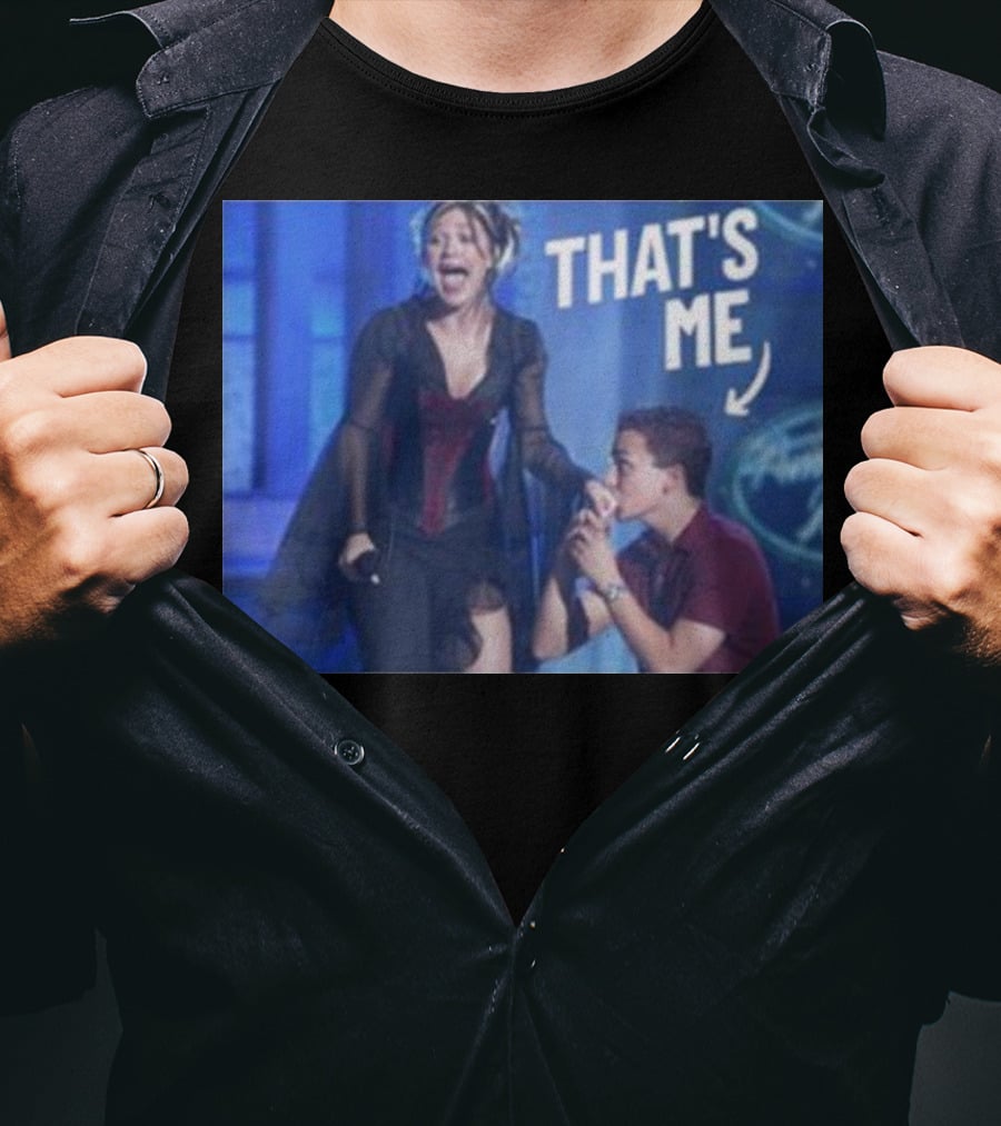 That's Me Iconic Moment Text With Enthusiastic Reaction T-Shirt