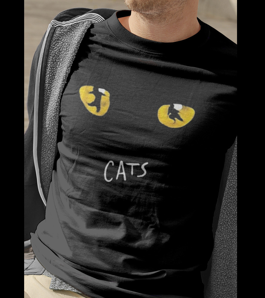Jesse Tyler Ferguson Eyes Cats Musical T-Shirt