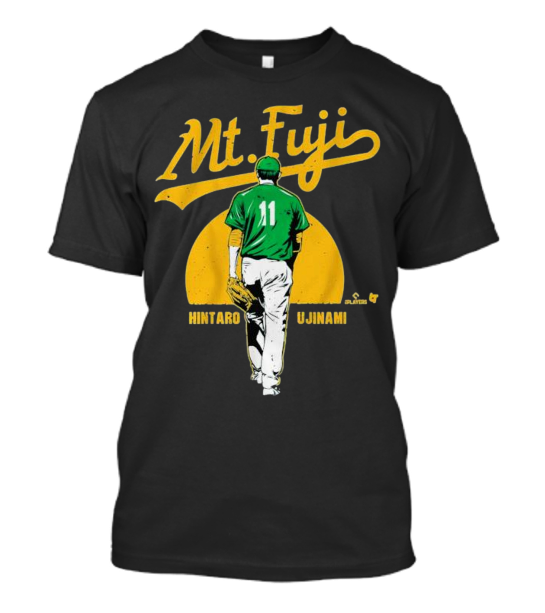 Mt. Fuji HINTARO FUJINAMI 11 Oakland Baseball Players T-Shirt