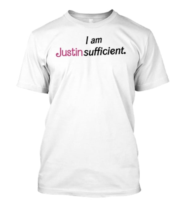 I Am Justin Sufficient Against Late Capitalism Zangief T-Shirt