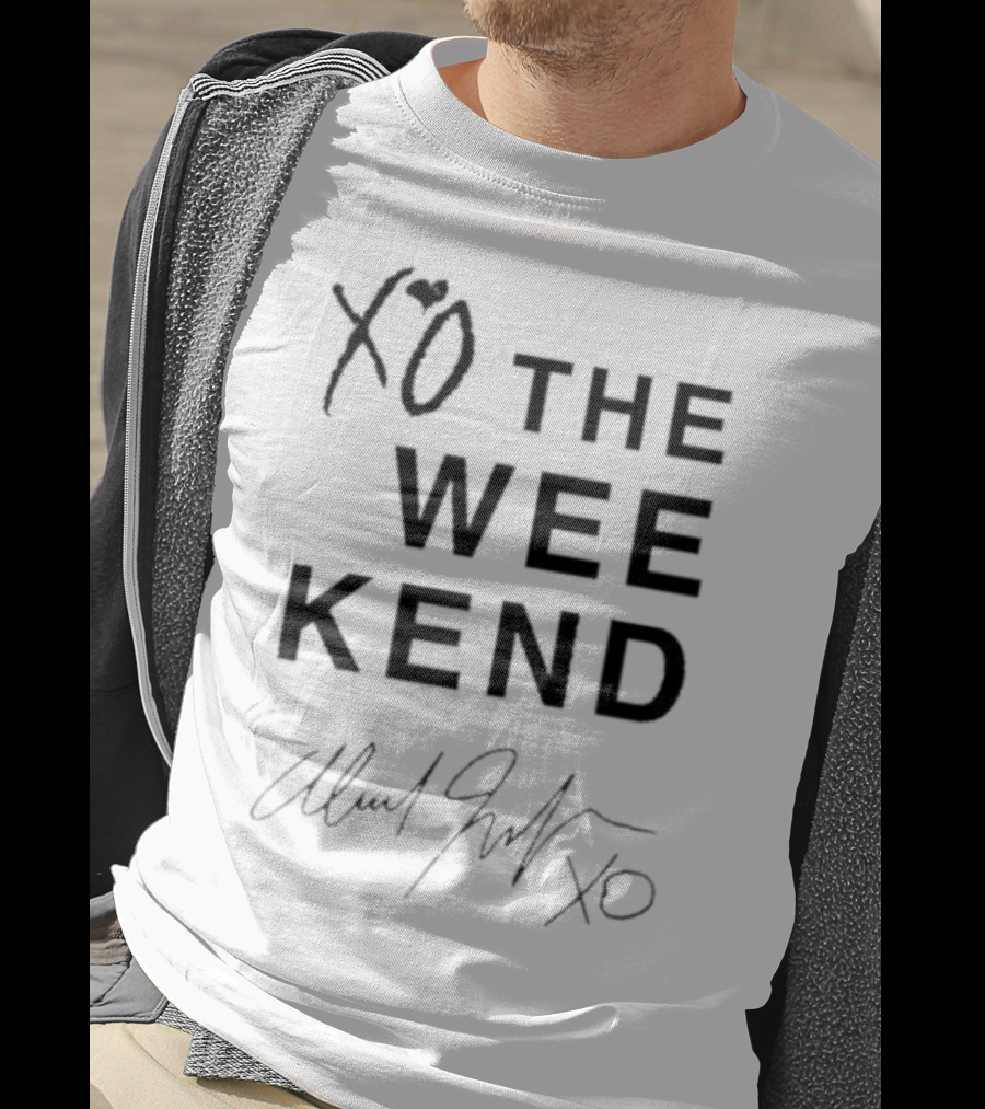 XO The Weeknd Signature Ailoviutl T-Shirt
