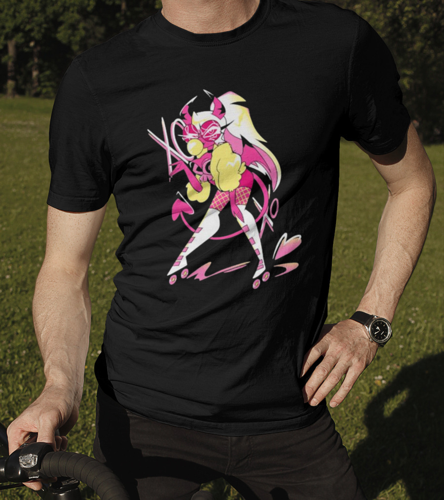 Verosika Roller Skate Demon Girl Anime T-Shirt