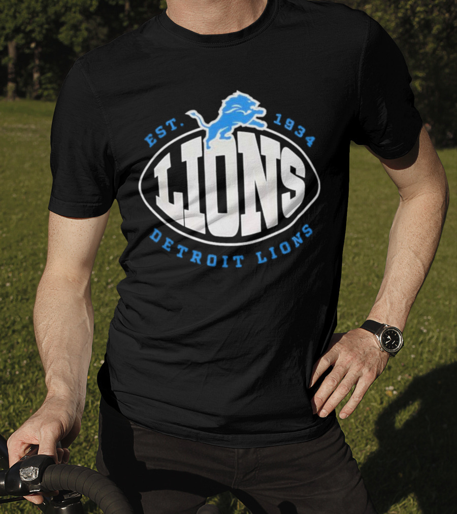 Detroit Lions Est. 1934 Boss X NFL Tra T-Shirt