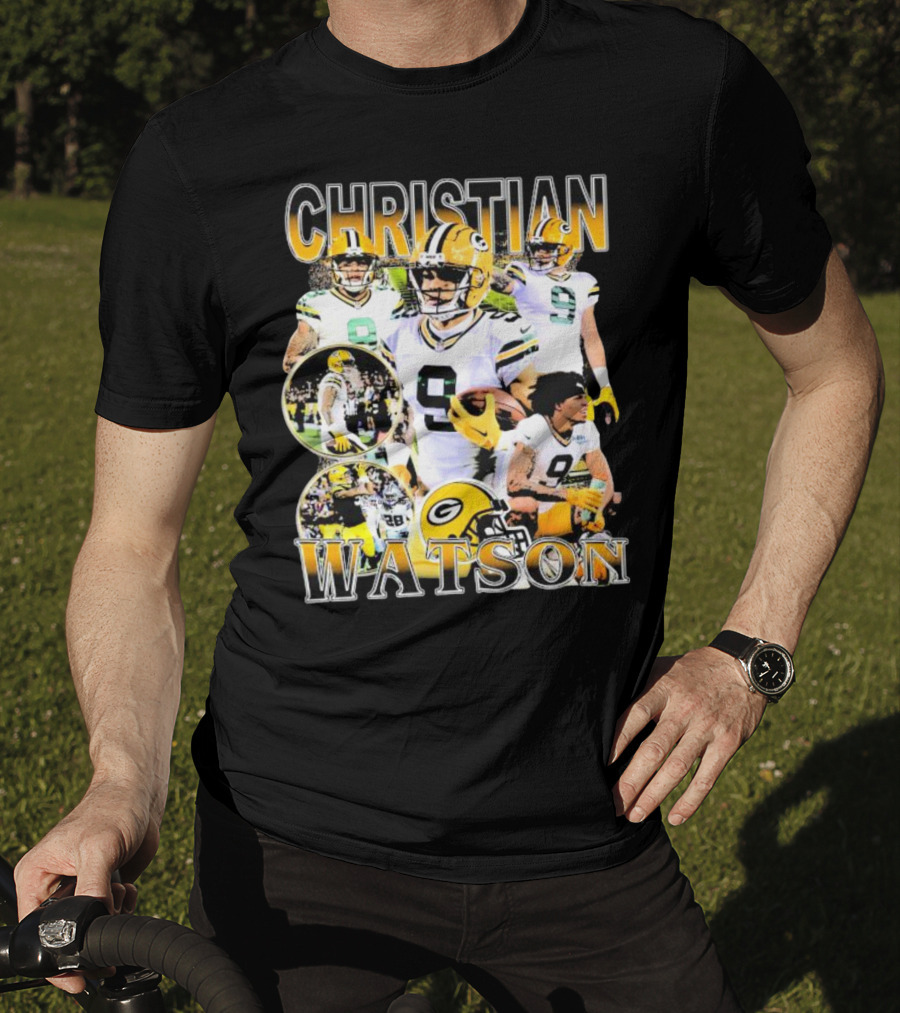 Christian Watson Green Bay Packers Football Player Highlights T-Shirt
