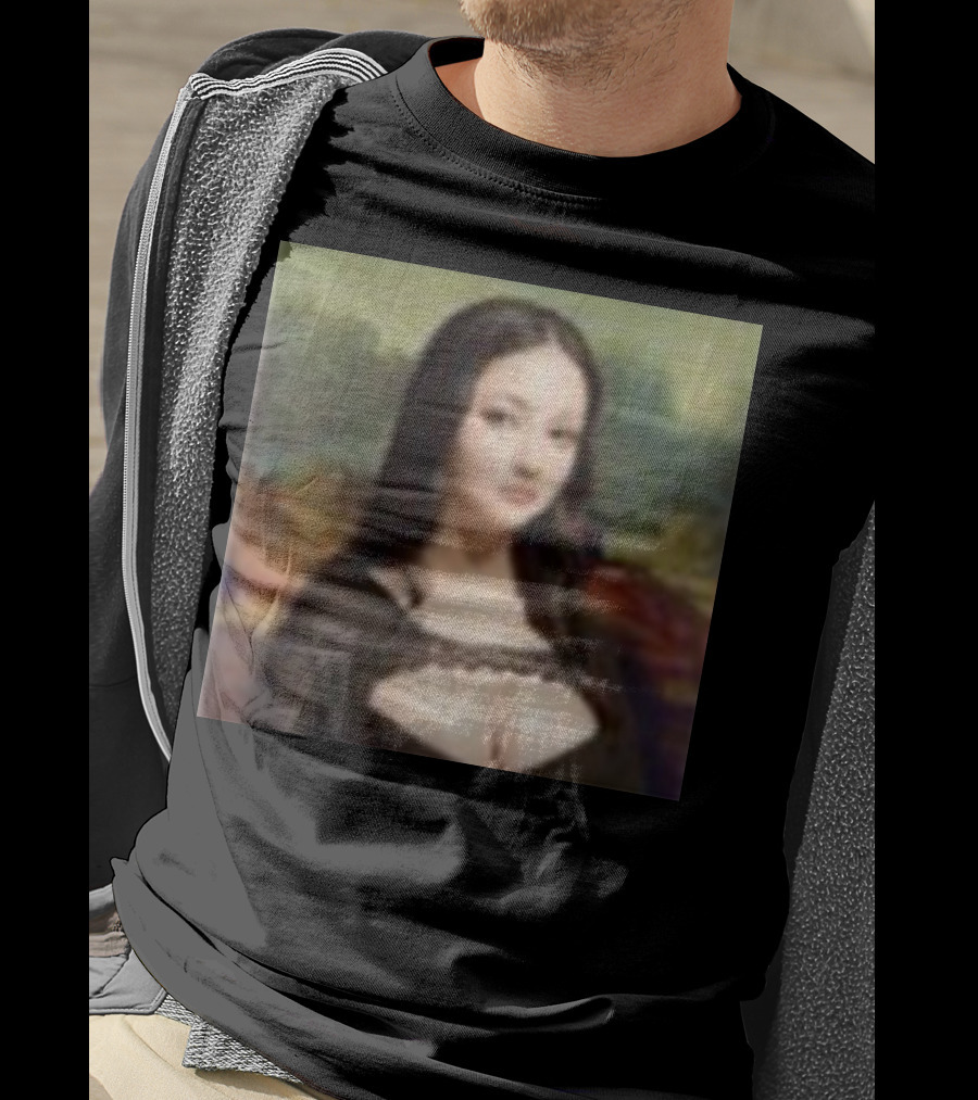 Modern Mona Lisa Renaissance Elegance T-Shirt
