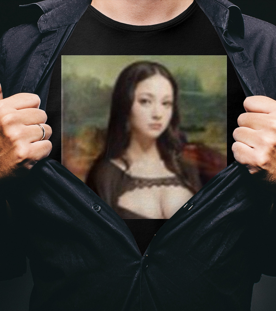 Modern Mona Lisa Renaissance Elegance T-Shirt