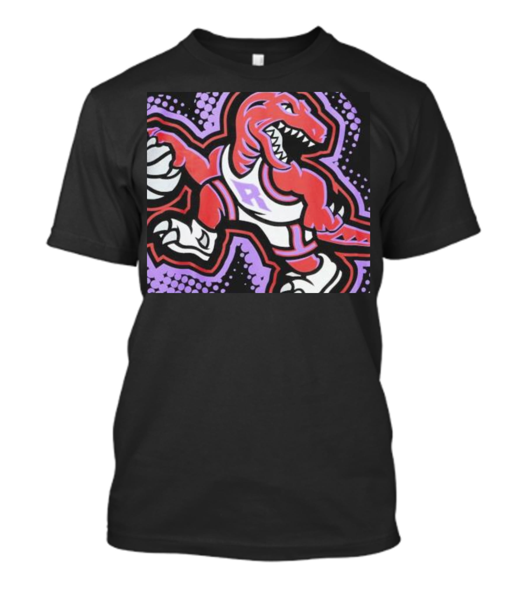 Big Face 7.0 SS Toronto Raptors Dinosaur T-Shirt