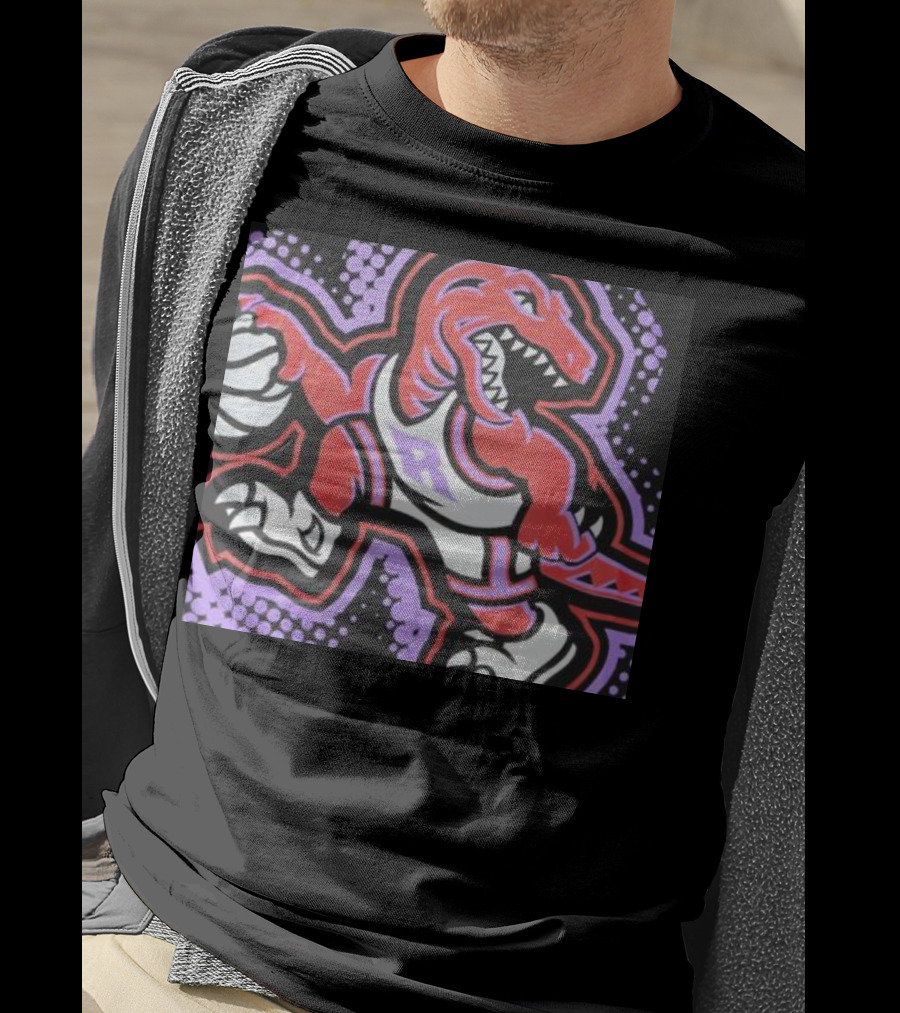 Big Face 7.0 SS Toronto Raptors Dinosaur T-Shirt