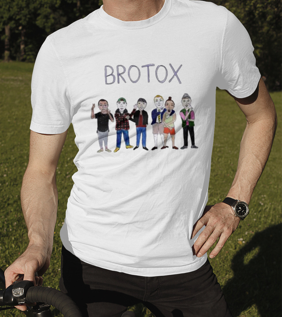 BROTOX Group Of Six Characters T-Shirt