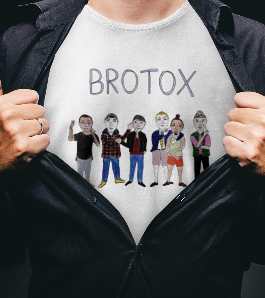 BROTOX Group Of Six Characters T-Shirt
