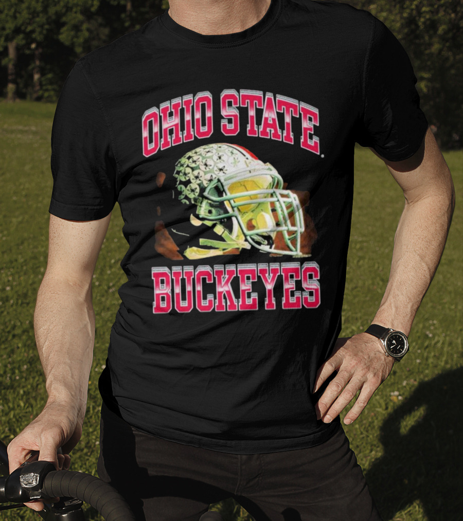 Ohio State Buckeyes Football Helmet T-Shirt