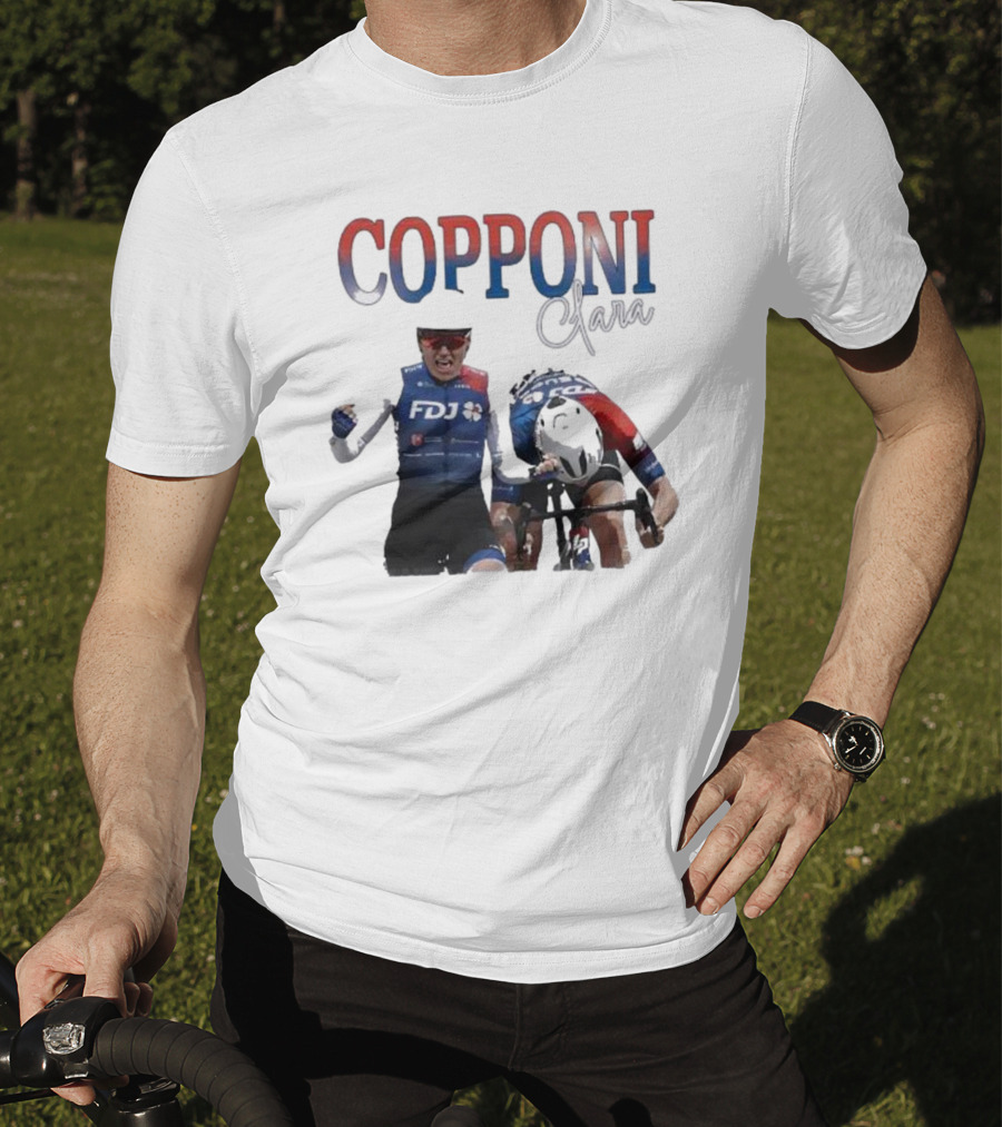 Clara Copponi FDJ Cycling Racing Champion T-Shirt
