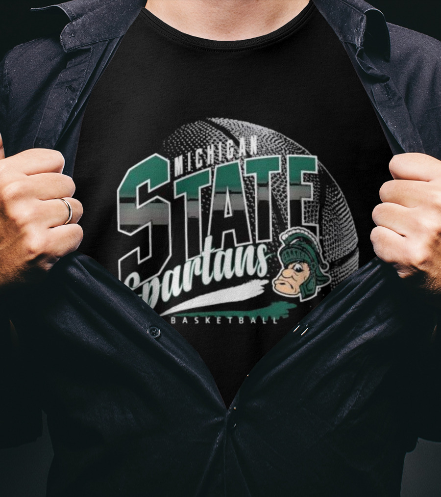 Michigan State Spartans Basketball Madness Victory Road T-Shirt