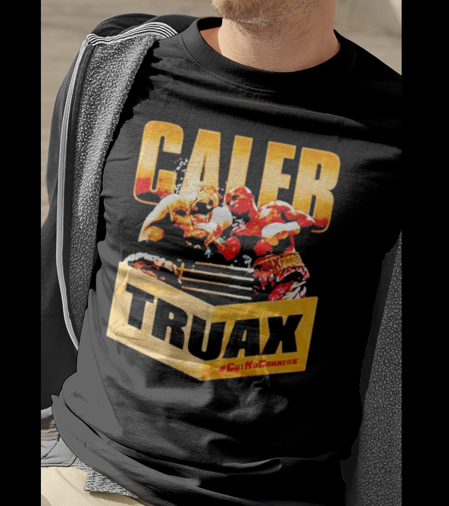 Caleb Truax Boxing Knockout #CutNoCorners T-Shirt