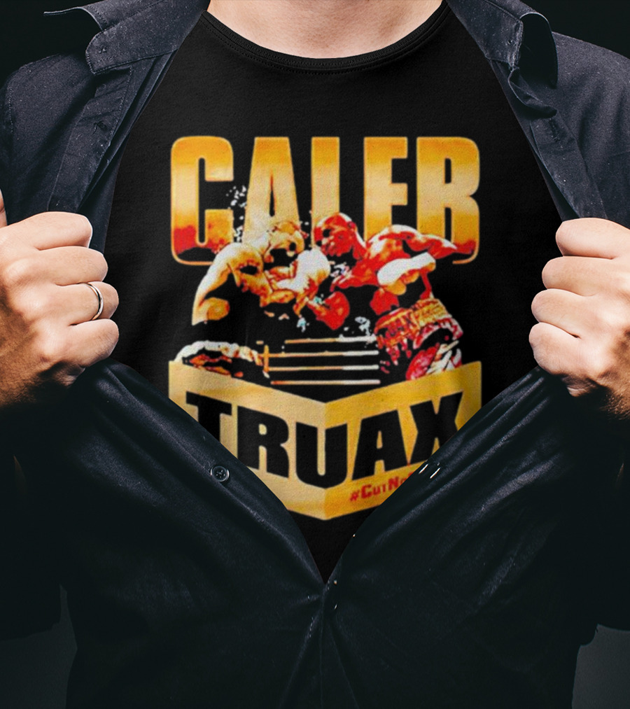 Caleb Truax Boxing Knockout #CutNoCorners T-Shirt