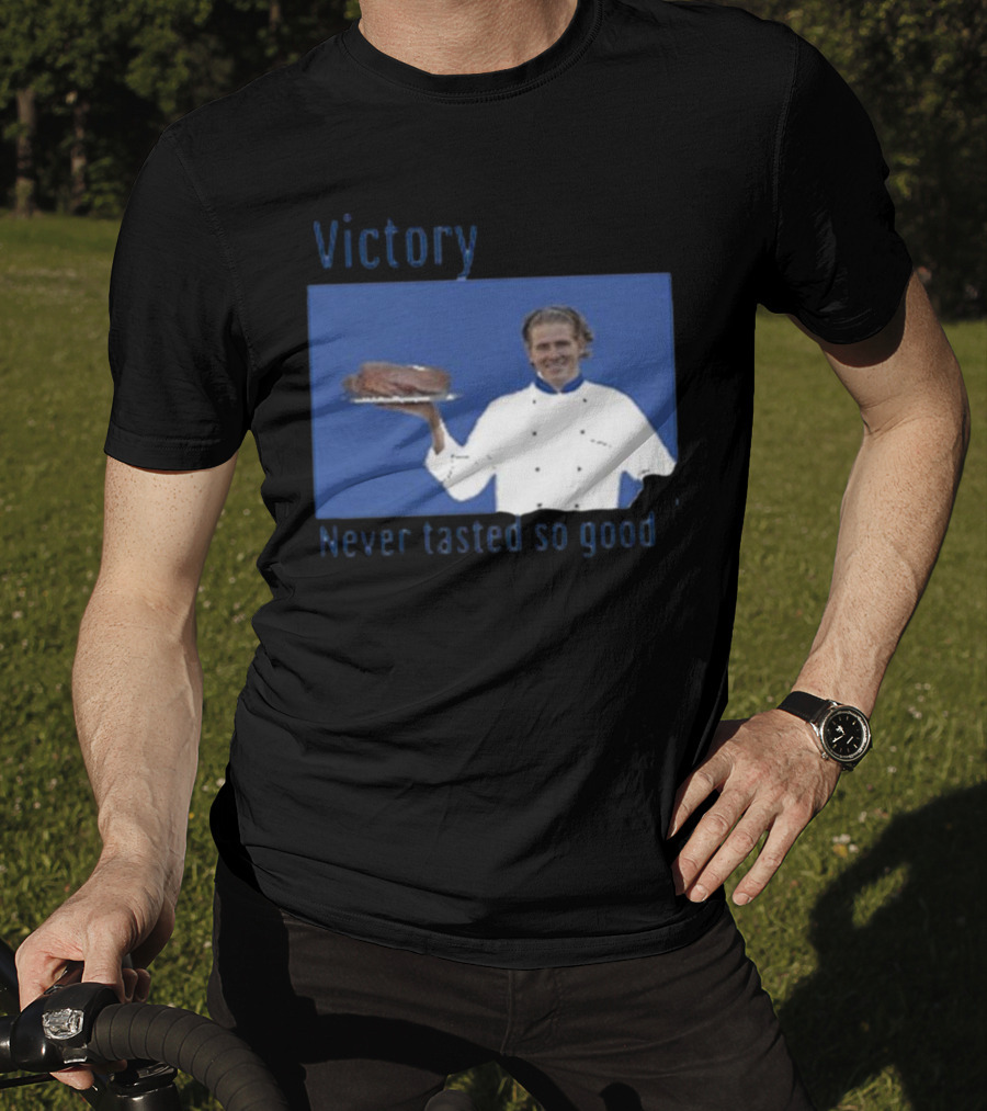 Victory Never Tasted So Good Chargers Justin Herbert Brisket T-Shirt