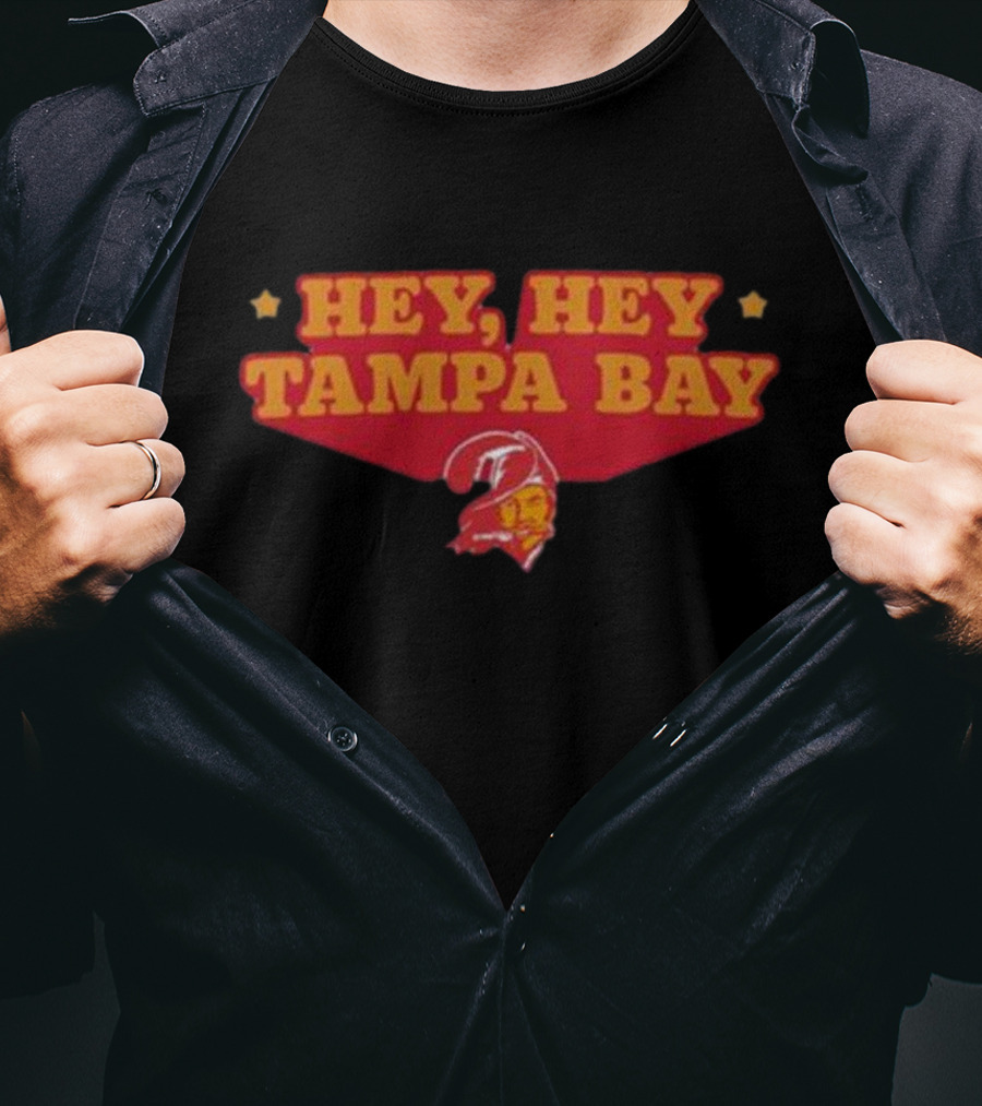 Ronde Barber Hey Hey Tampa Bay Buccaneers Retro Pirate T-Shirt