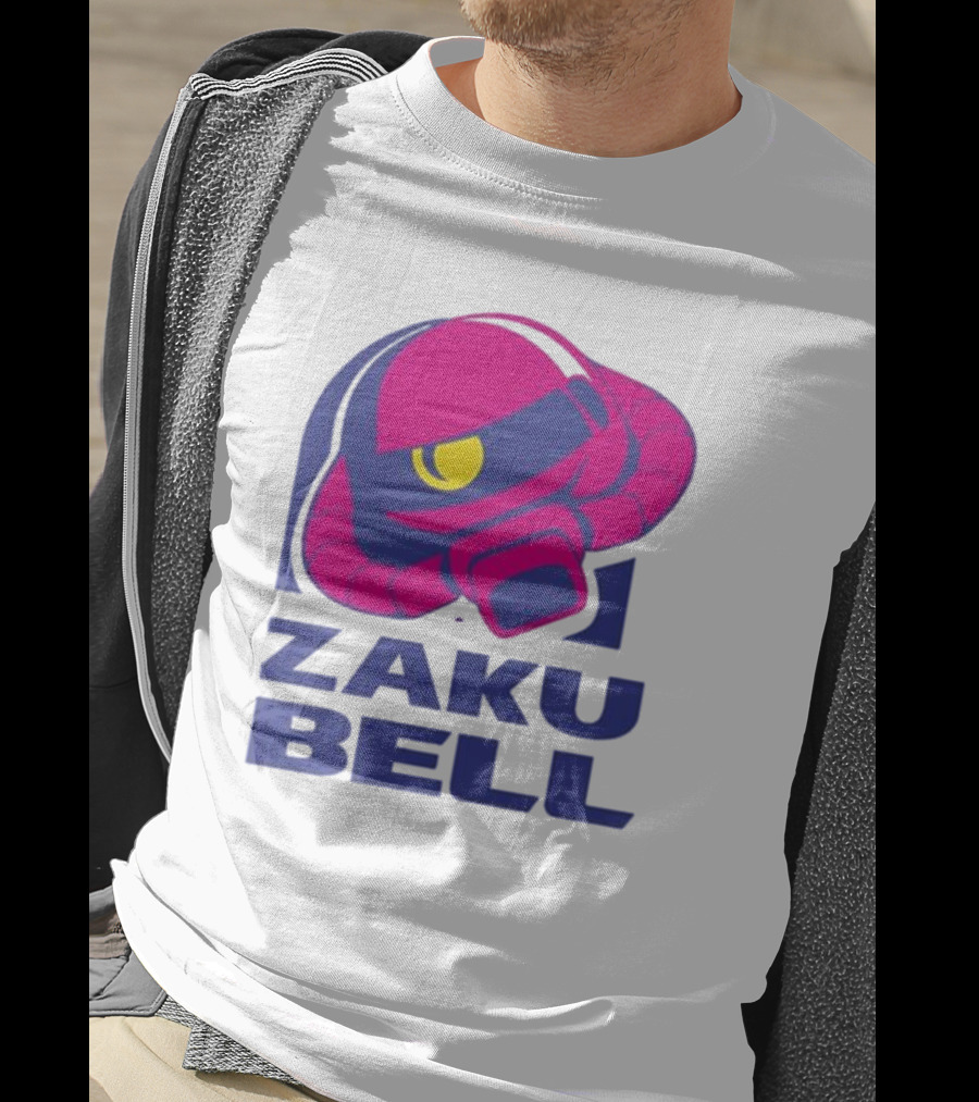 Dead Set Media Zaku Bell Mecha Fast Food Mashup T-Shirt