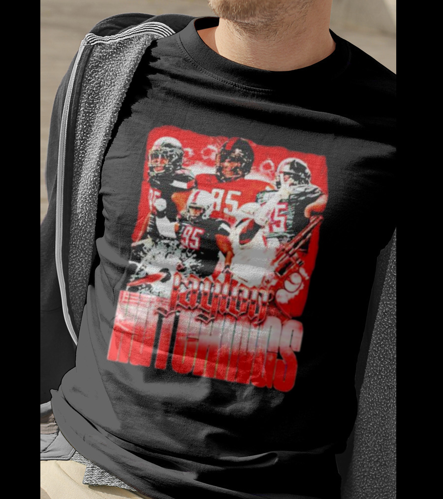 Jaylon Hutchings 95 Red Football Legends T-Shirt