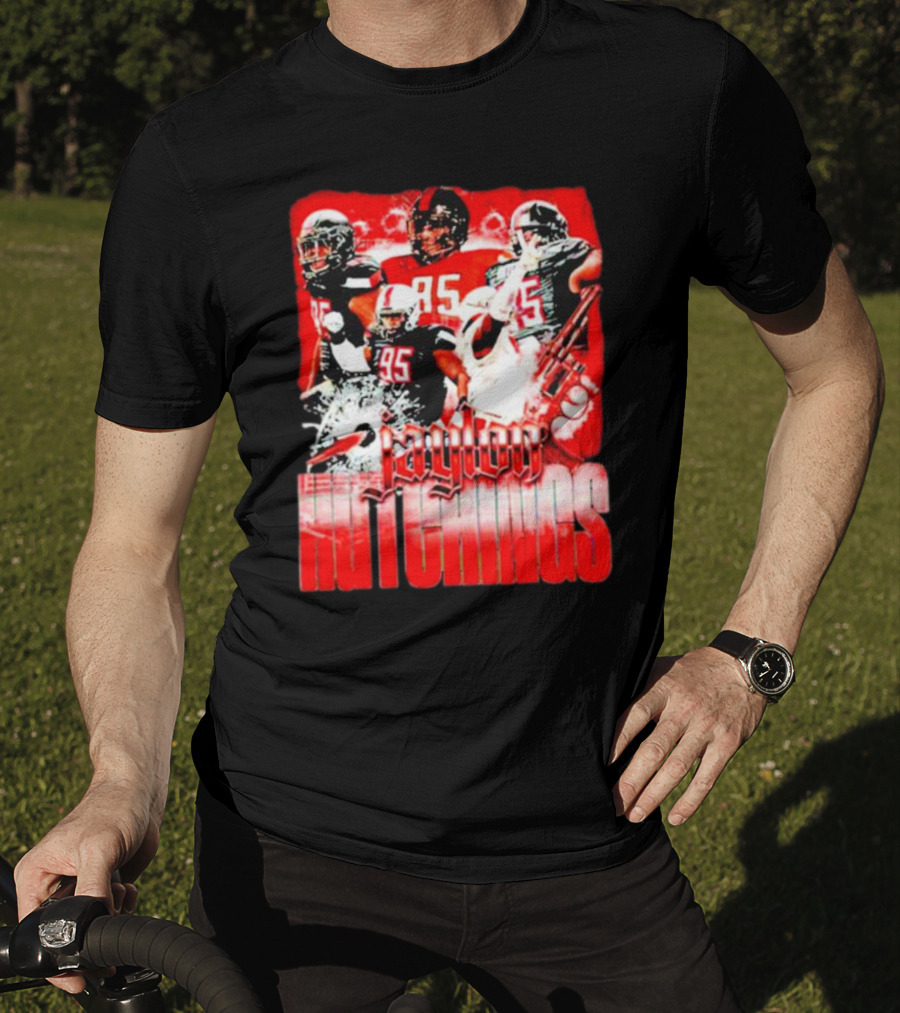 Jaylon Hutchings 95 Red Football Legends T-Shirt