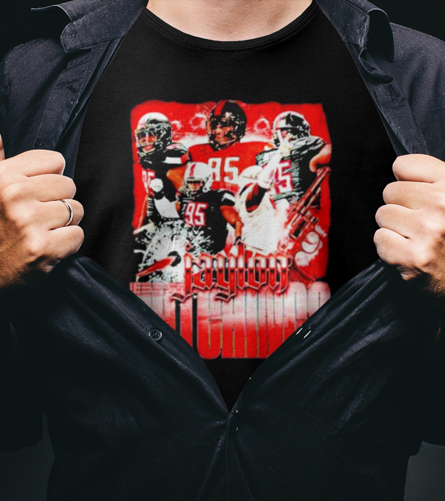 Jaylon Hutchings 95 Red Football Legends T-Shirt