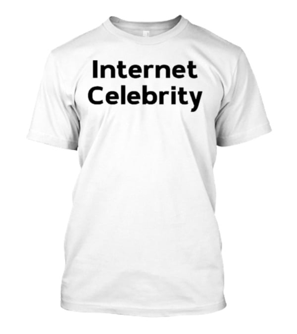Miave Wearing Internet Celebrity T-Shirt