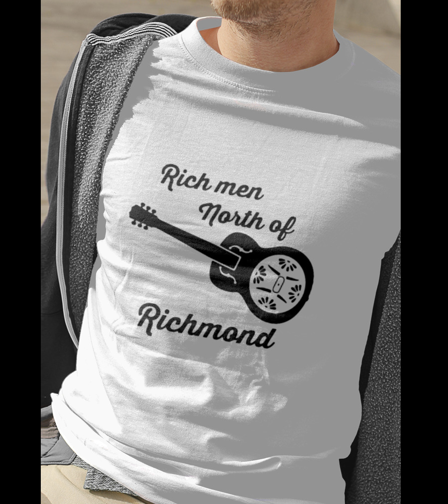 Rich Men North Of Richmond Guitar T-Shirt