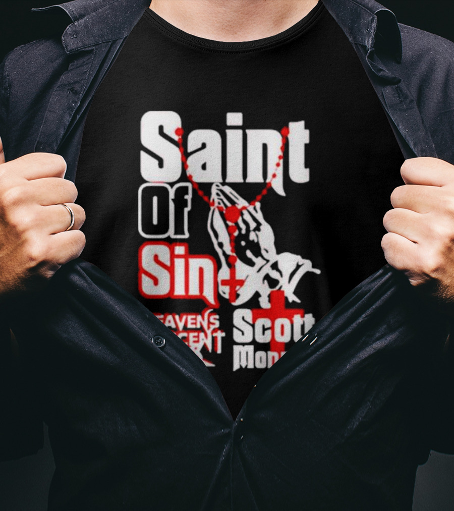Saint Of Sin Heavens Descent Scott Monroe T-Shirt