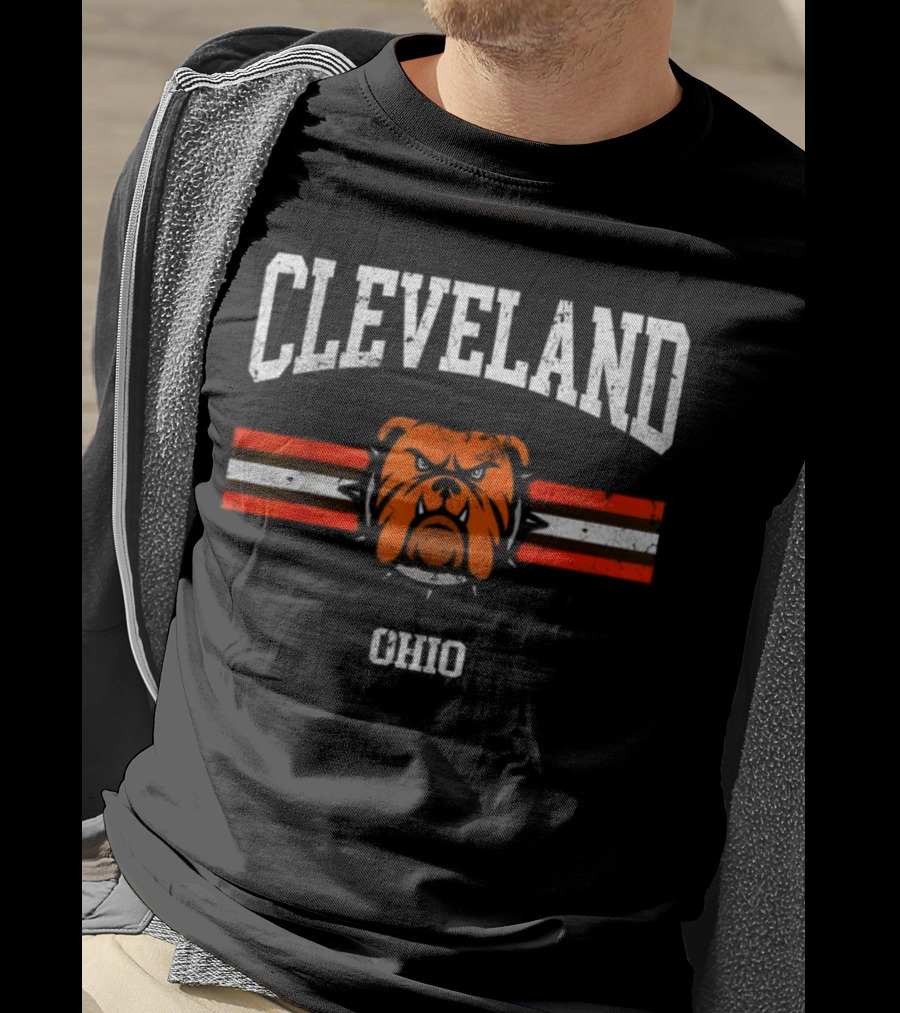 Cleveland Ohio Bulldog T-Shirt