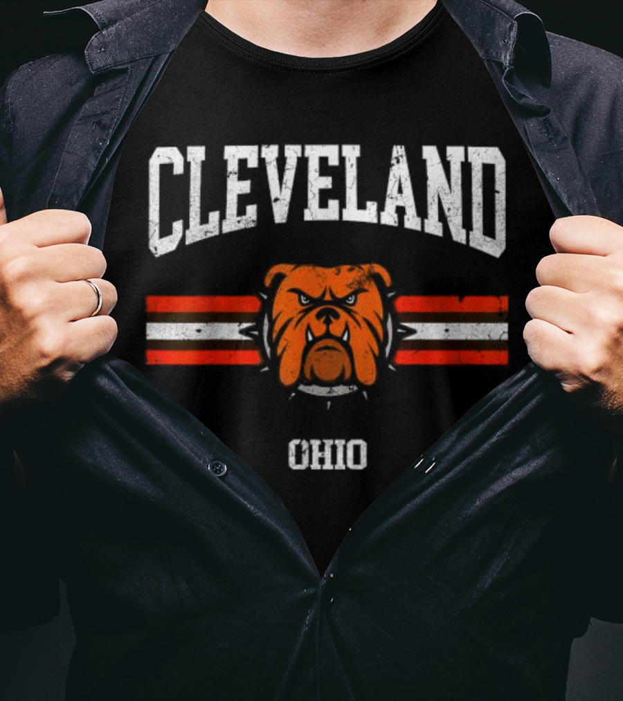 Cleveland Ohio Bulldog T-Shirt