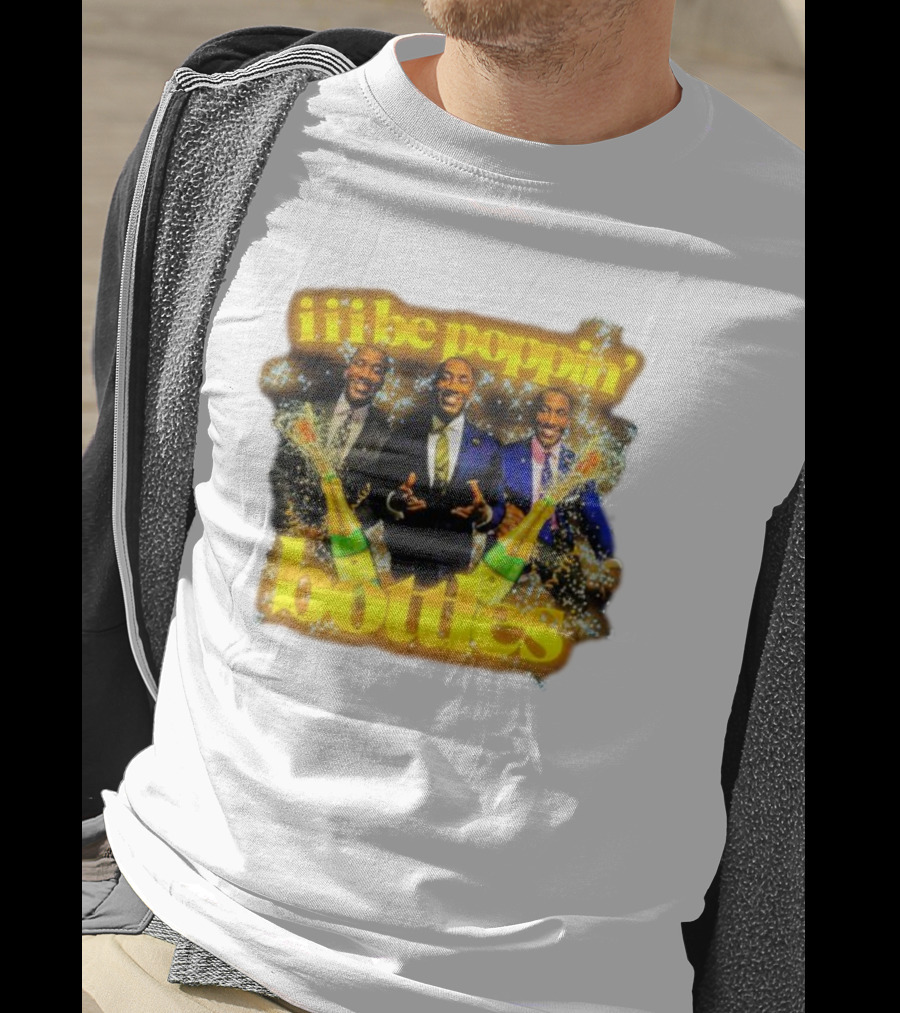 Iii Be Poppin Bottles Champagne Celebration Sparkles T-Shirt